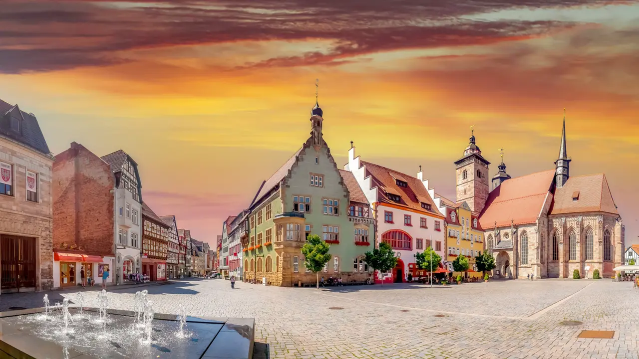 Schmalkalden Markt mit rhoen-erleben.de